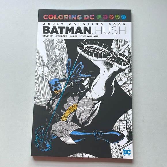 NOT ELIGIBLE FOR BUNDLE DEAL/SALE  Coloring DC: Batman-Hush, Vol. 1 - Picture 1 of 12